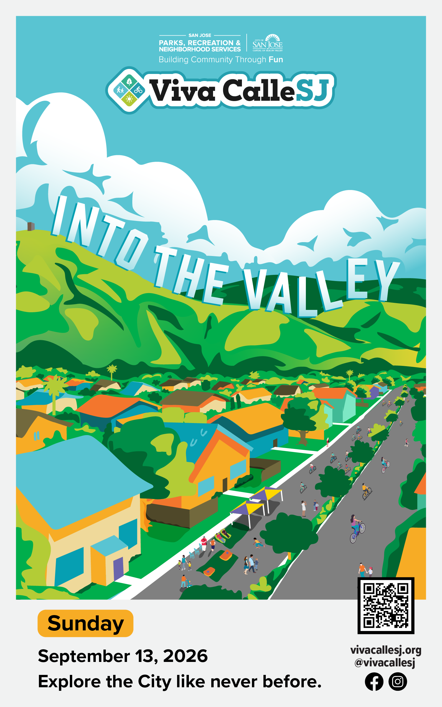 Viva CalleSJ Into the Valley - September 13, 2026